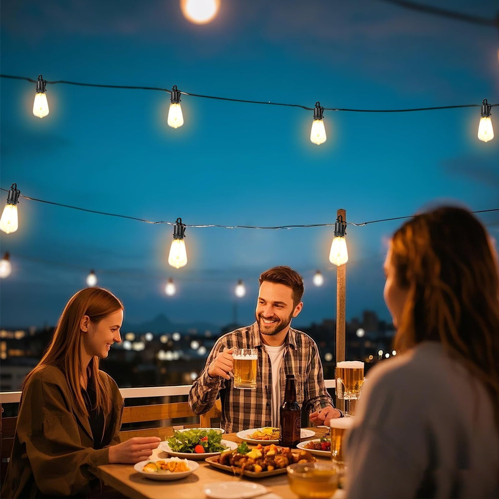 OOOLED shatterproof bulb texture demonstrating safety and outdoor durability