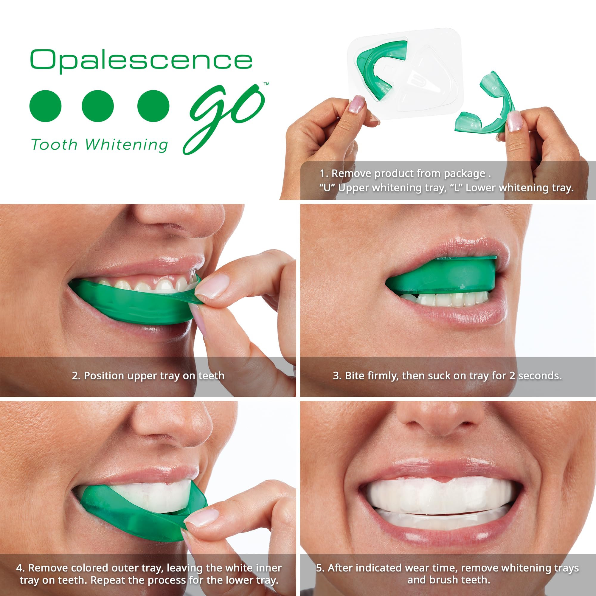 Opalescence mint gel texture highlighting smooth gel for even whitening
