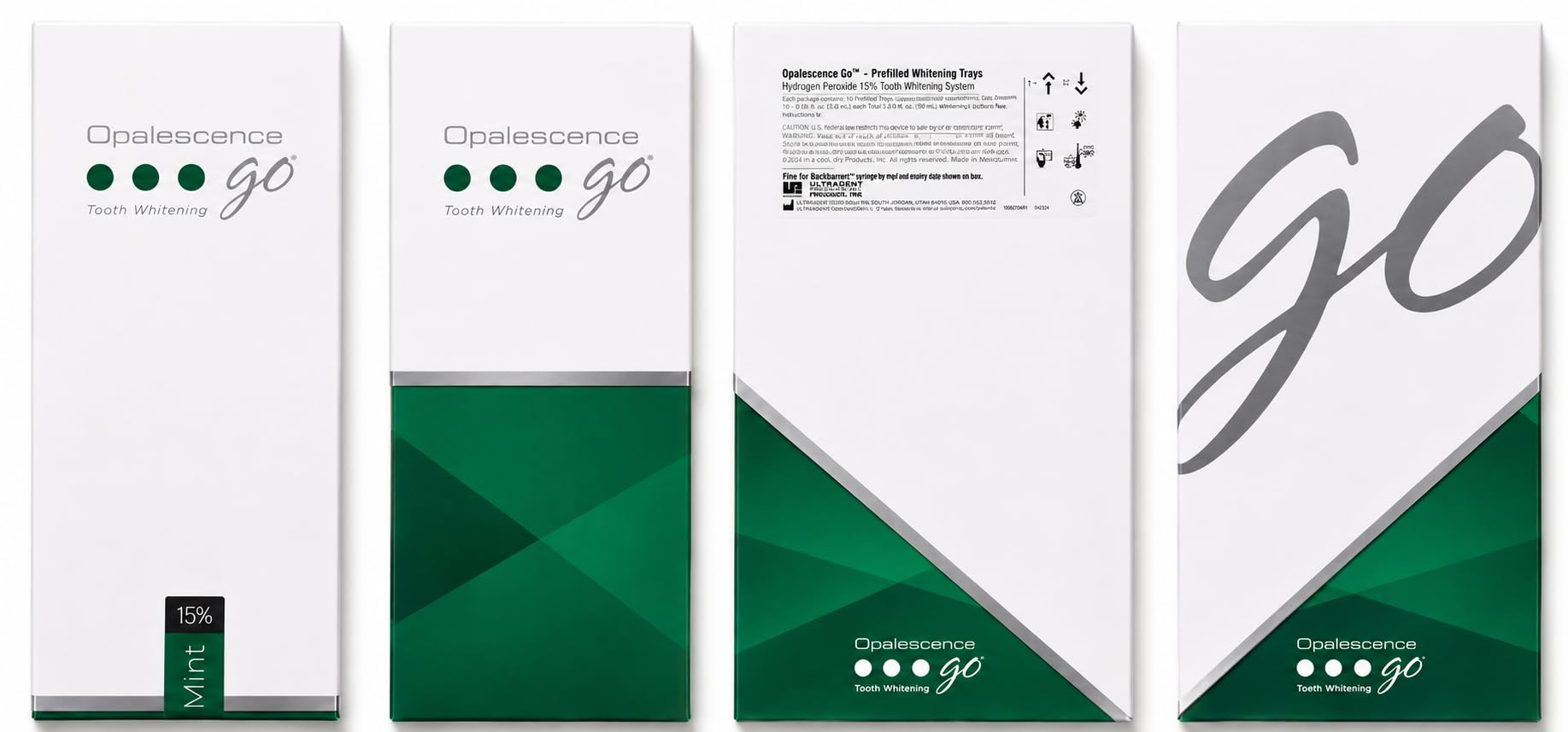 Opalescence label detail showing 15% hydrogen peroxide and professional formulation