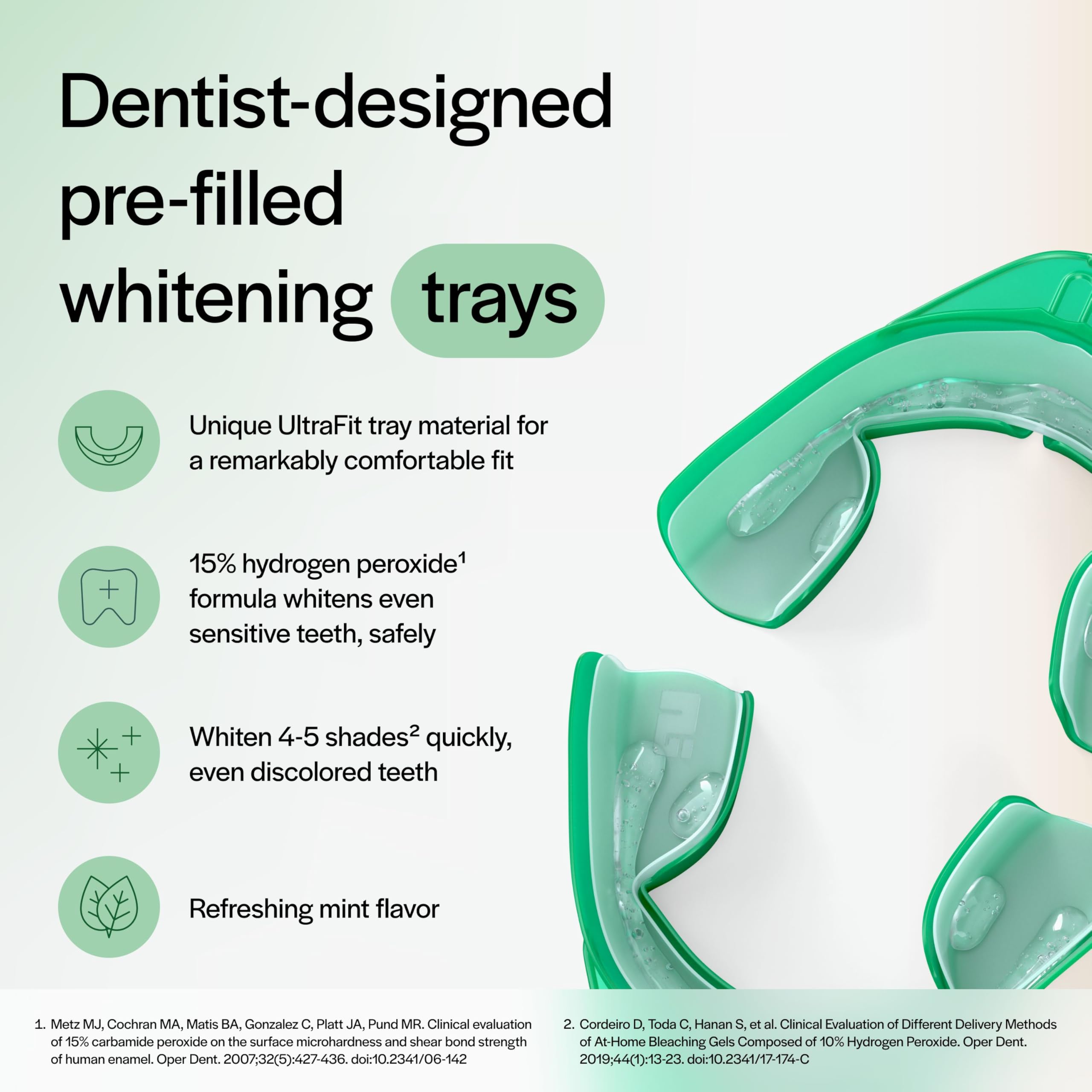 opalescence toothpaste tube front showing sensitive formula benefit