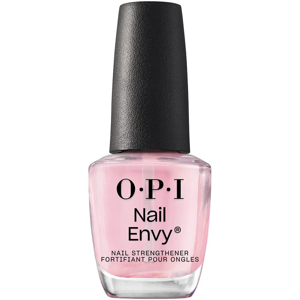 OPI Nail Envy front bottle showing sheer pink crème and brand for salon-strength nails