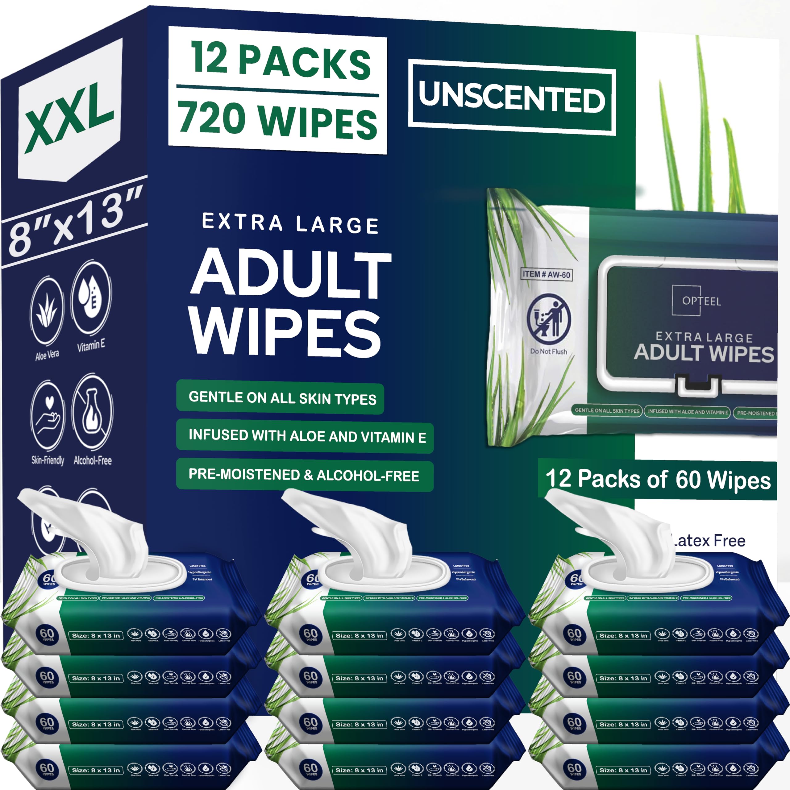 OPTEEL front packaging showing box and pack for clear identification and convenience