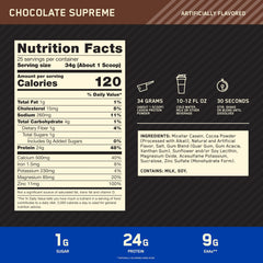 Optimum Nutrition protein scoop close-up highlighting measured servings