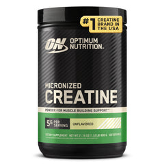 Optimum Nutrition front label showing product and clear dosage benefit