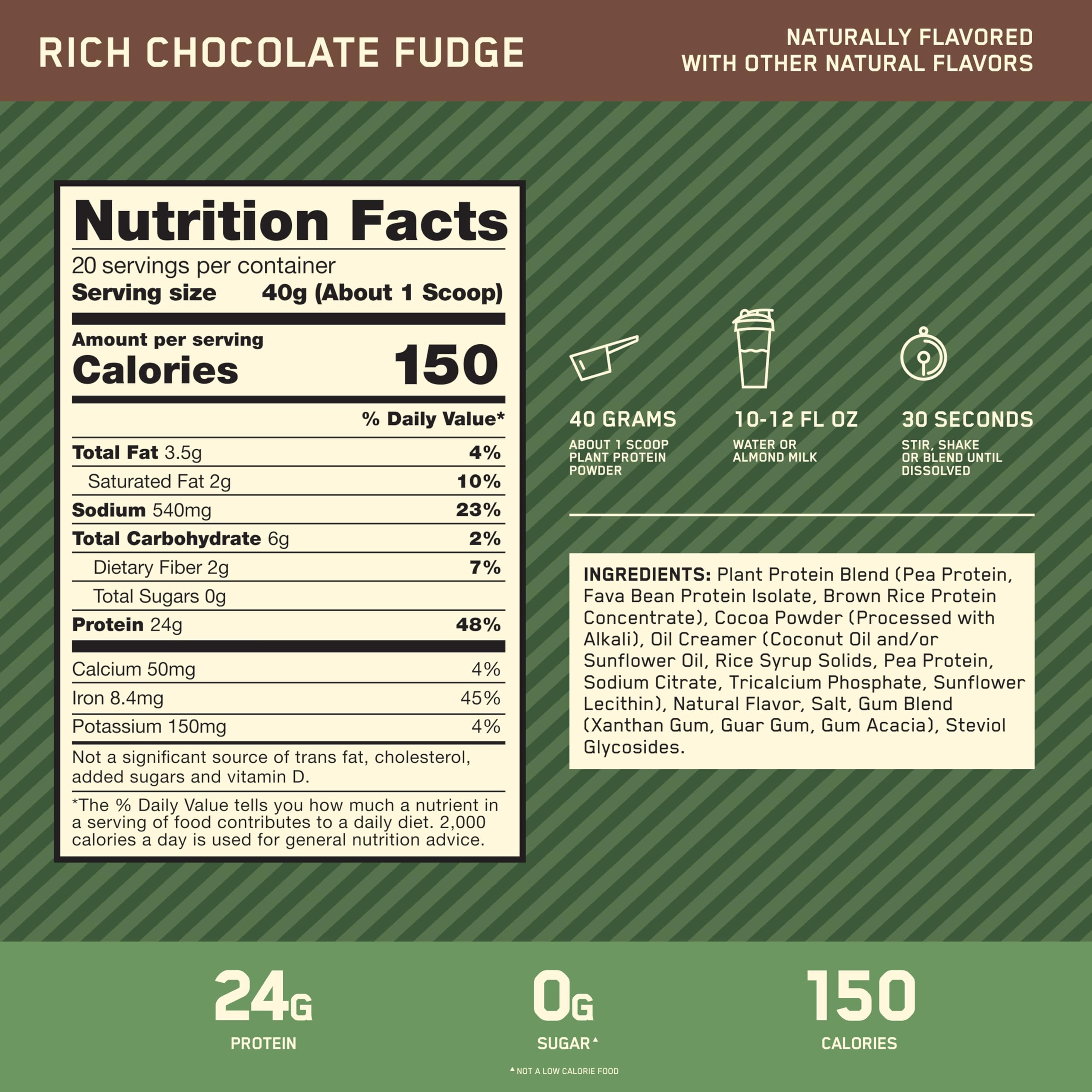 Optimum Nutrition powder texture close-up showing smooth mixability benefit