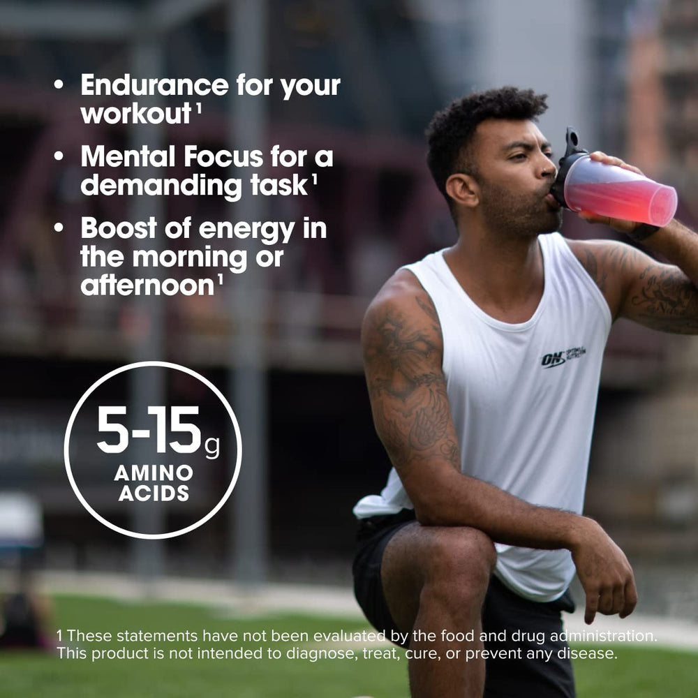 Optimum Nutrition label close-up highlighting ingredient list and transparency benefit