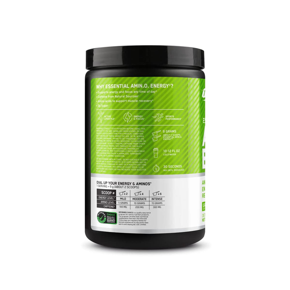 Optimum Nutrition on a desk next to laptop showing midday focus and productivity benefit