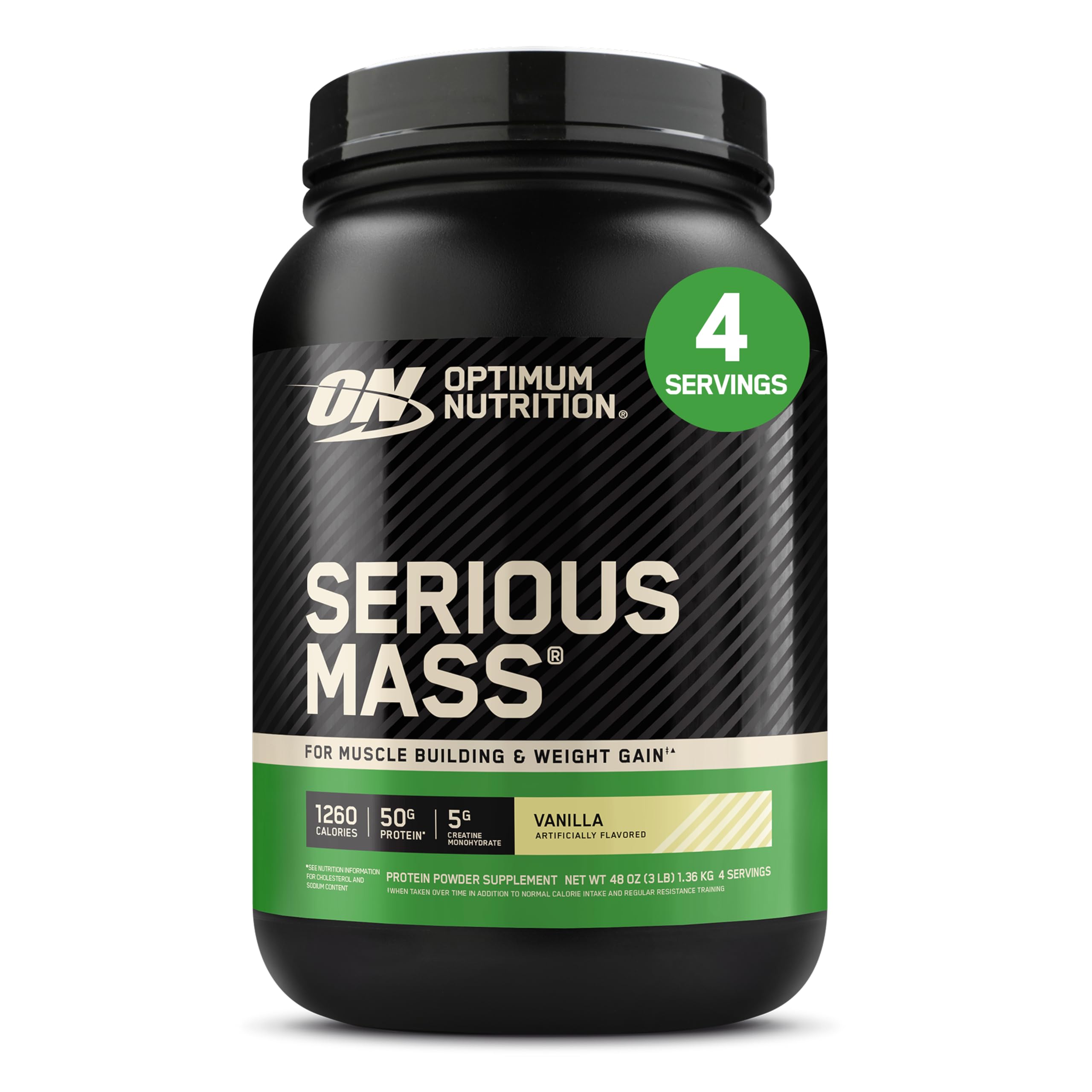 Optimum Nutrition front pack showing product and benefits for easy identification