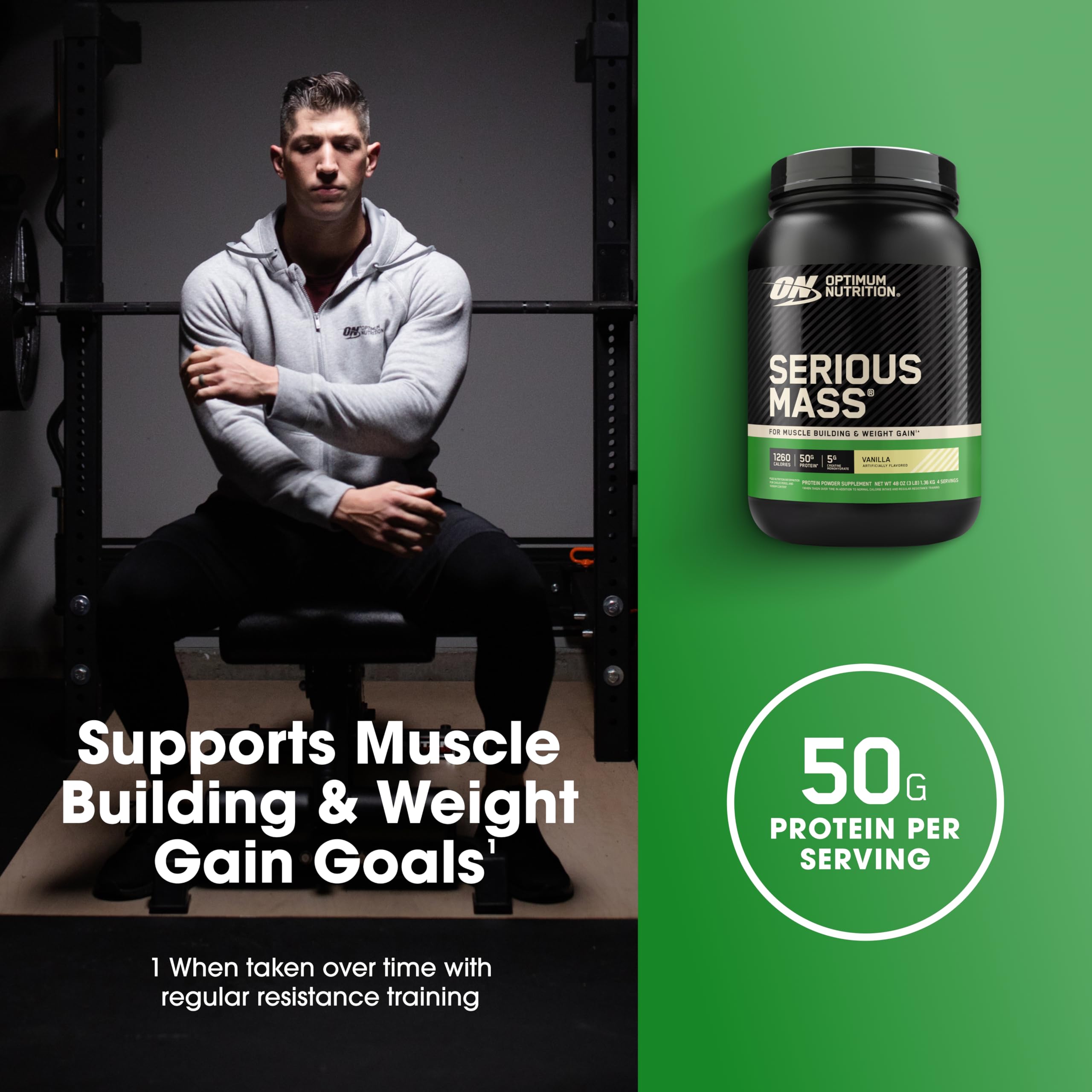 Optimum Nutrition scoop and measuring example highlighting precise serving control