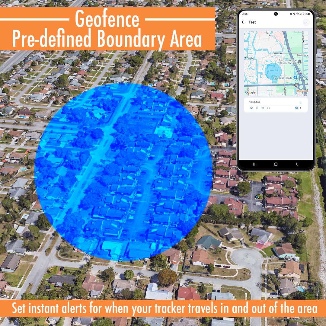 OPTIMUS mobile app live tracking screen showing real-time location benefit