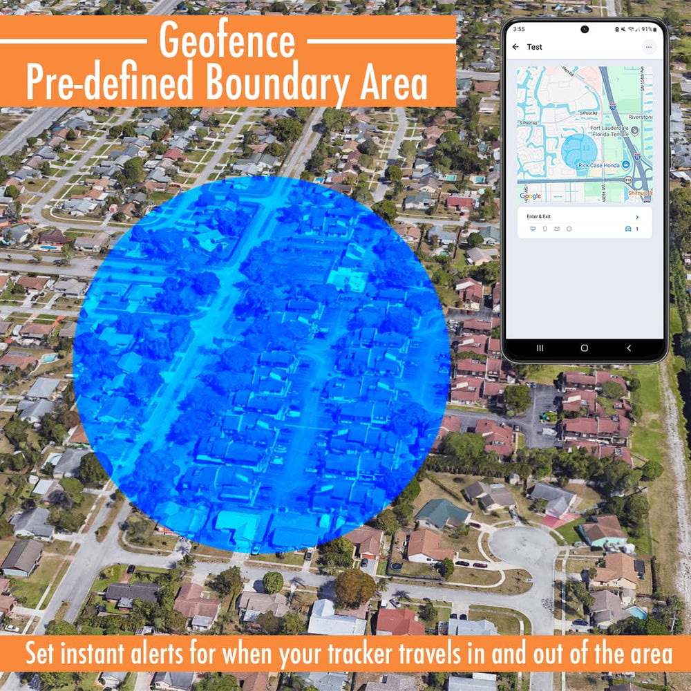 OPTIMUS mobile app live tracking screen showing real-time location benefit