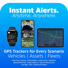 OPTIMUS tracker mounted under hood by battery showing secure hardwired installation advantage