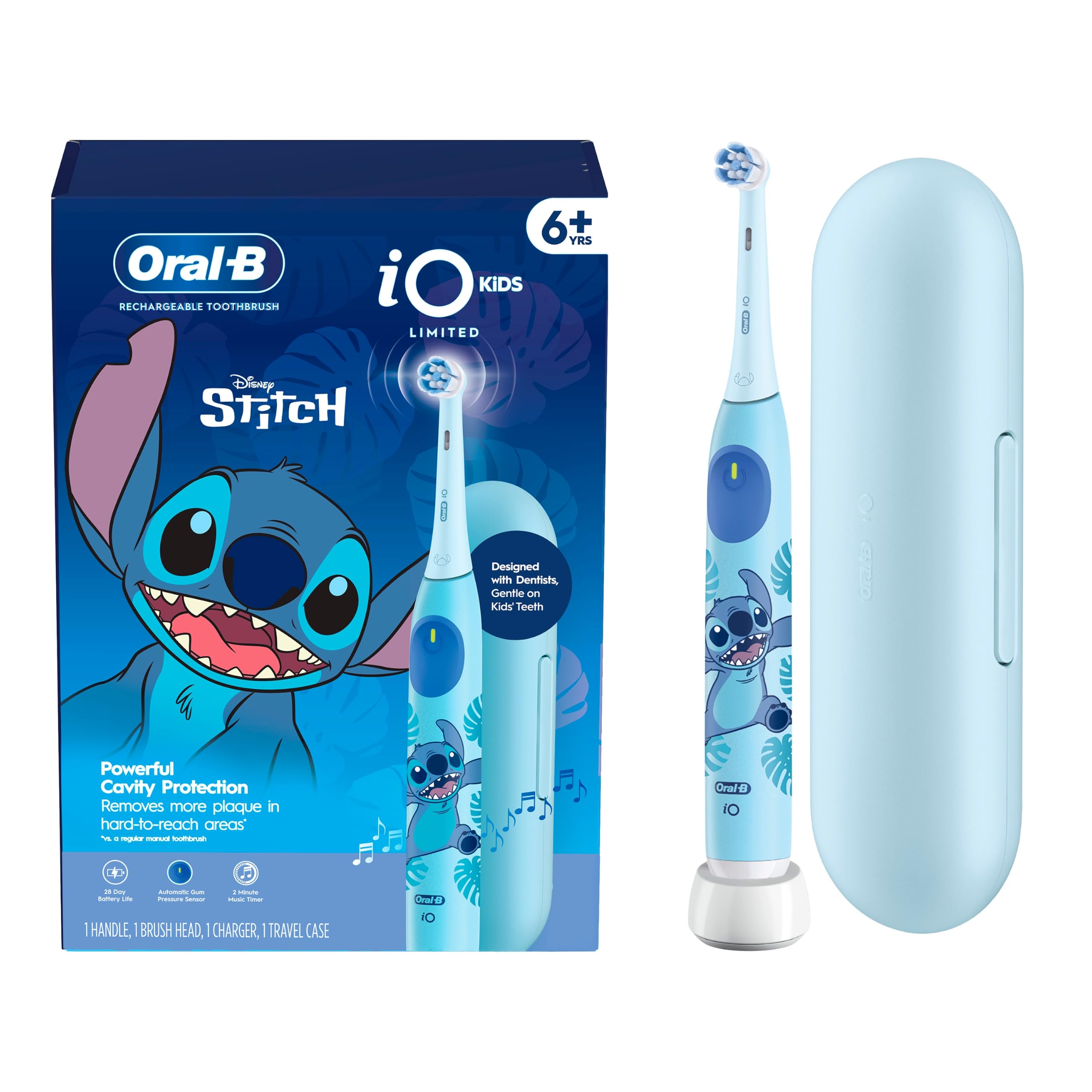 Oral-B iO Kids lifestyle bathroom setting showing daily routine made fun benefit