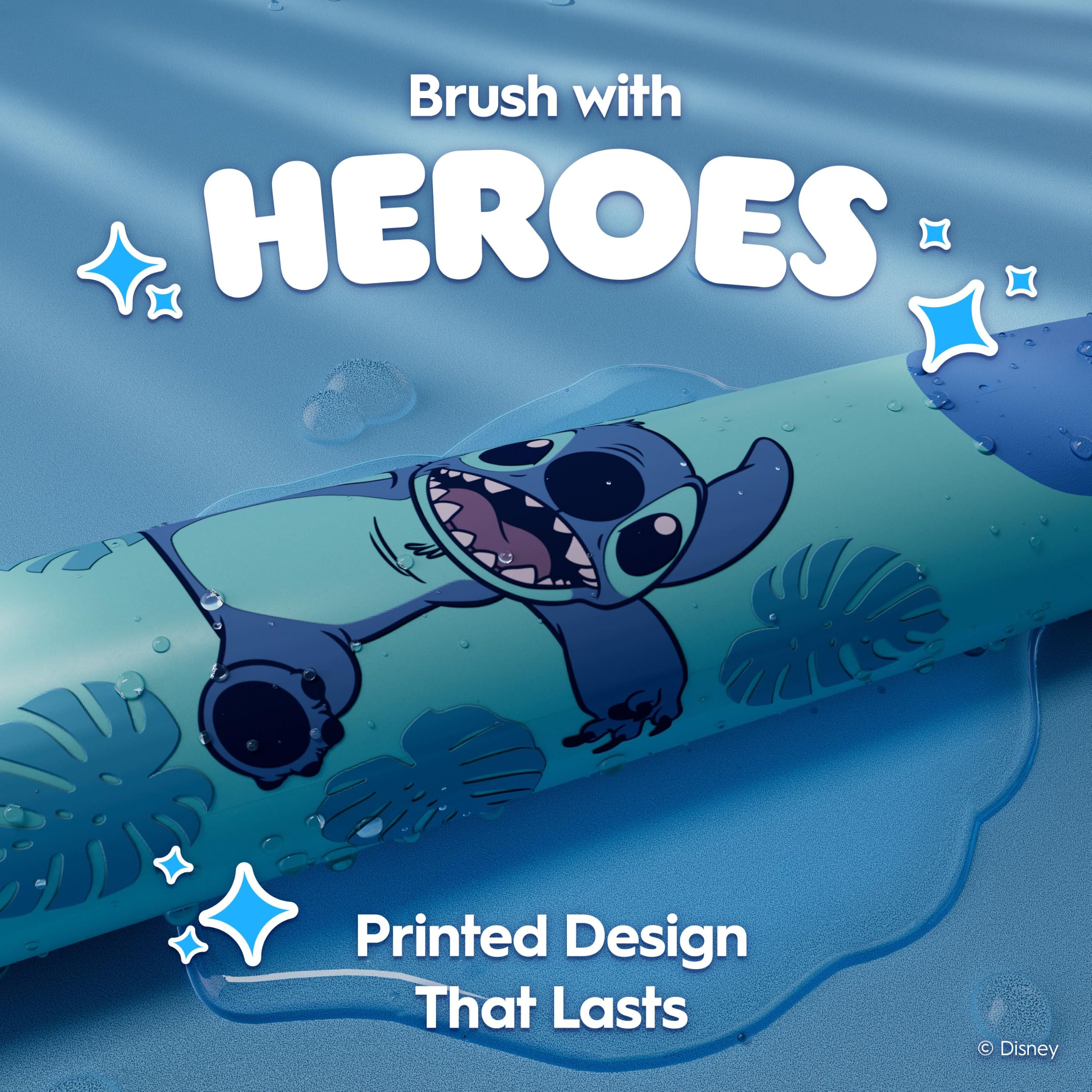 Oral-B iO Kids music timer display playing two-minute tune to encourage brushing