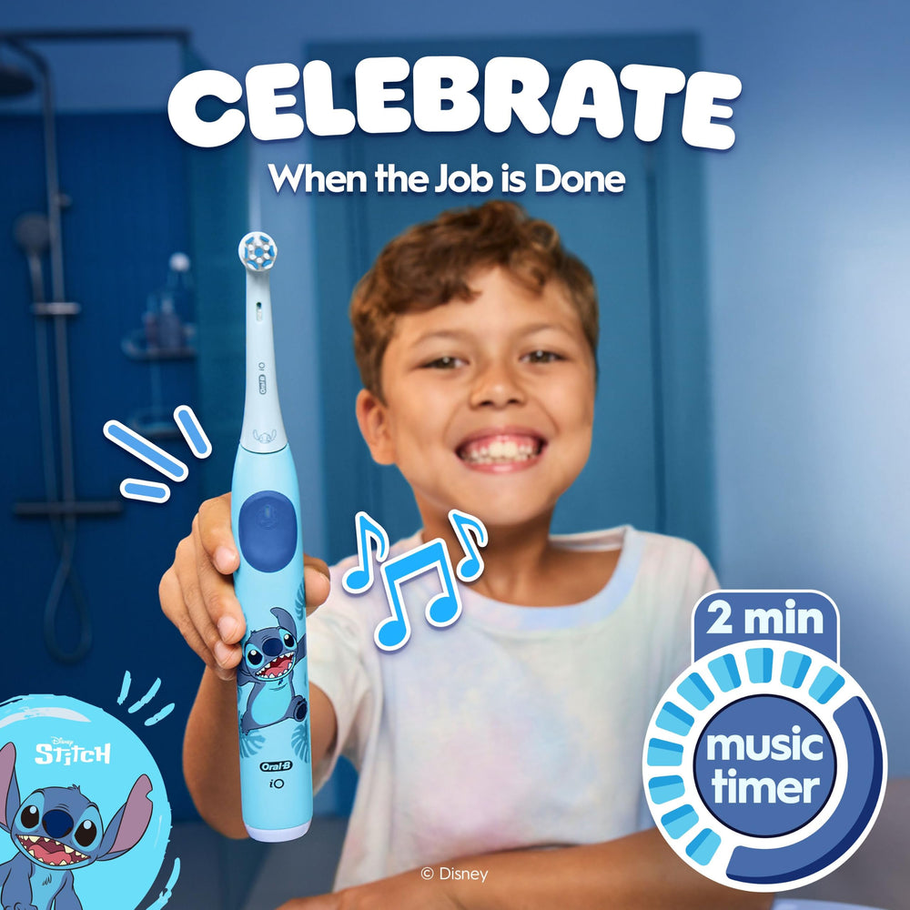Oral-B iO Kids pressure sensor indicator reducing speed to protect gums benefit