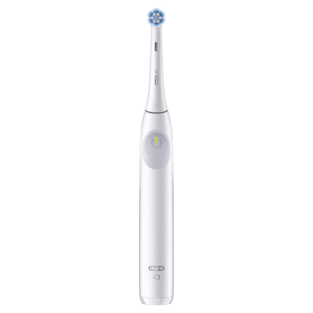 Oral-B iO Series 2 with multiple replacement heads to show compatibility and cleaning options