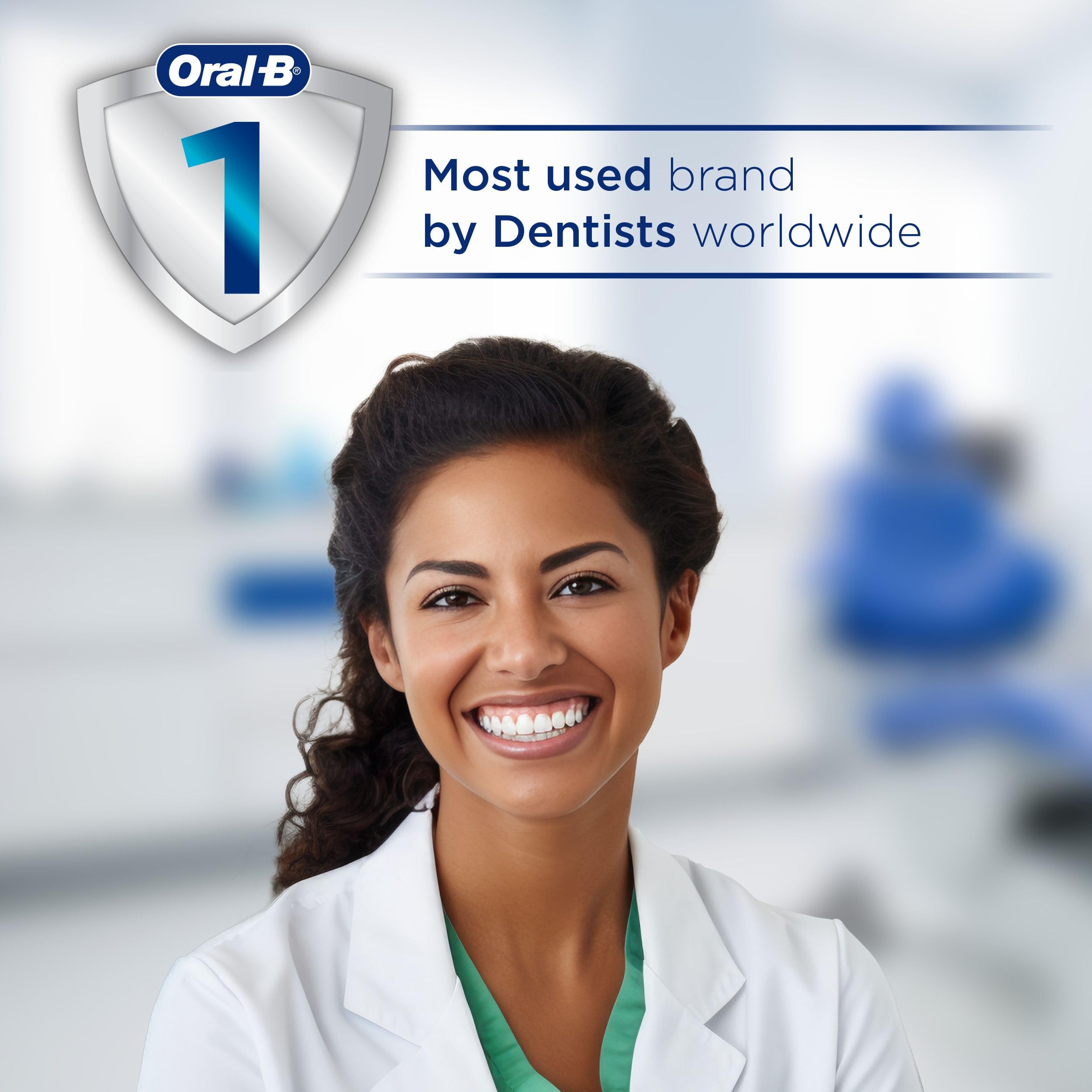 Oral-B iO5 packaging and accessories arrangement for what’s included