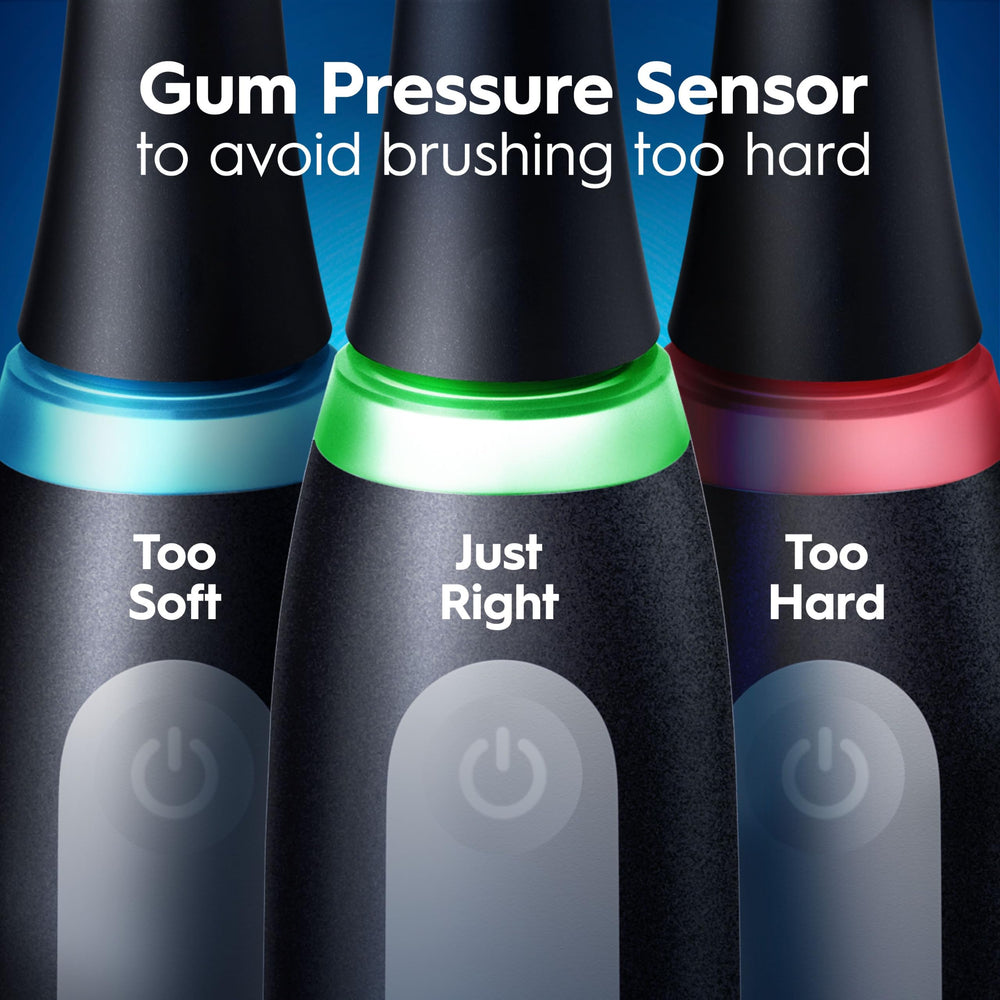Oral-B smart display timed session detail, offering clear brushing feedback