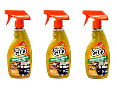 ORANGE GLO front packaging showing three 16 fl oz bottles and ready-to-use convenience
