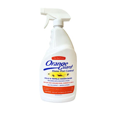 Orange Guard front label showing 32oz bottle and benefits
