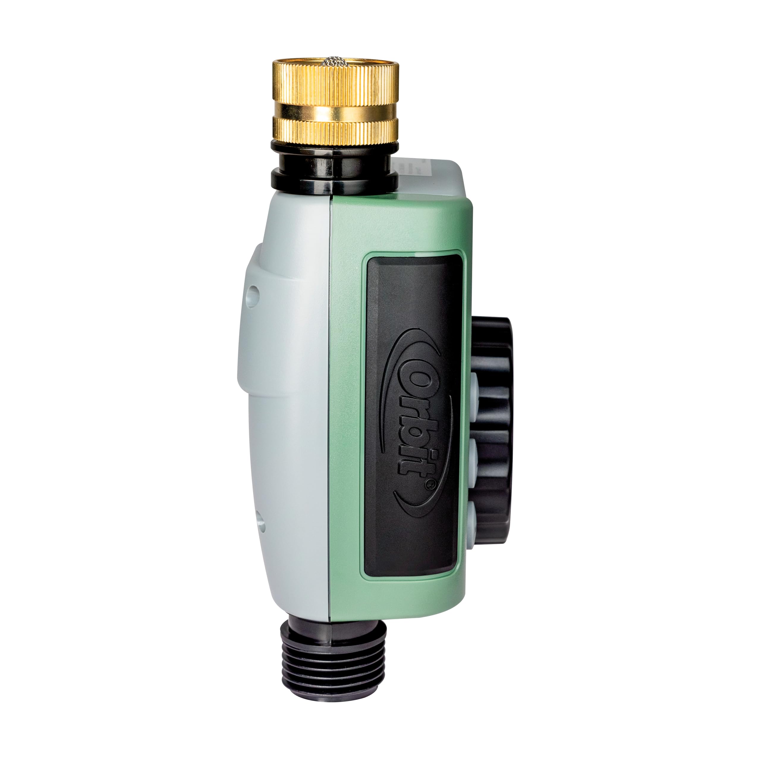 Orbit brass swivel connection showing durable faucet attachment benefit