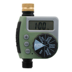 Orbit front view of timer showing overall design and easy setup