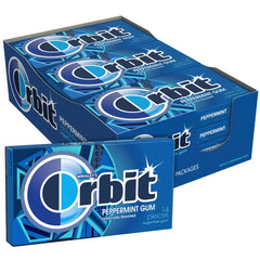 Orbit open pack with individually wrapped pieces for tidy storage