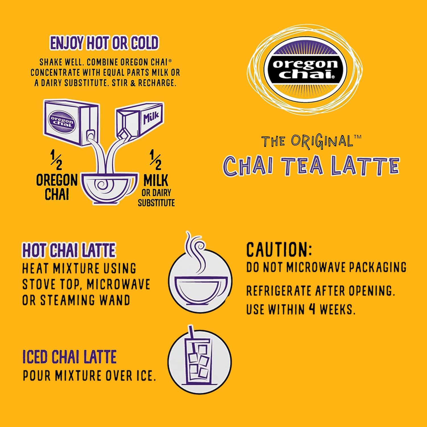 Spread of organic spices and tea leaves labeled Oregon Chai indicating sustainably sourced ingredients benefit