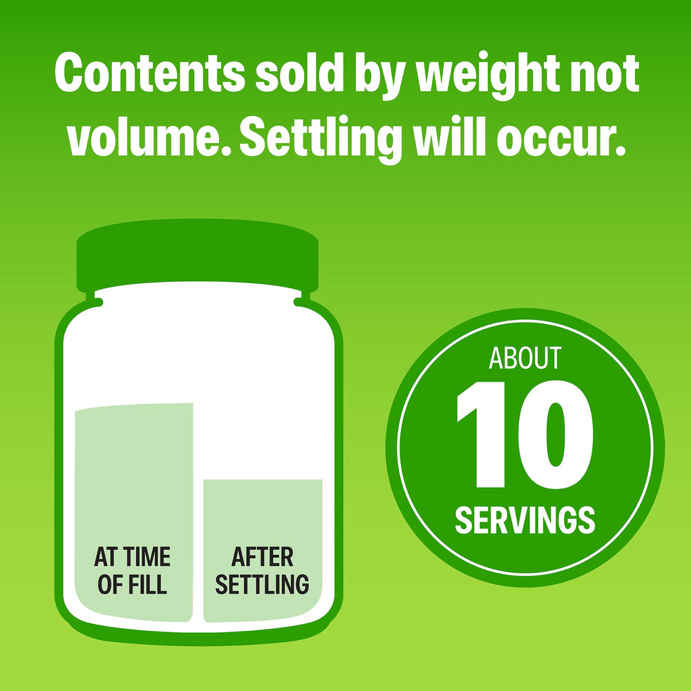 Orgain Birthday Cake jar on kitchen counter showing everyday lifestyle use