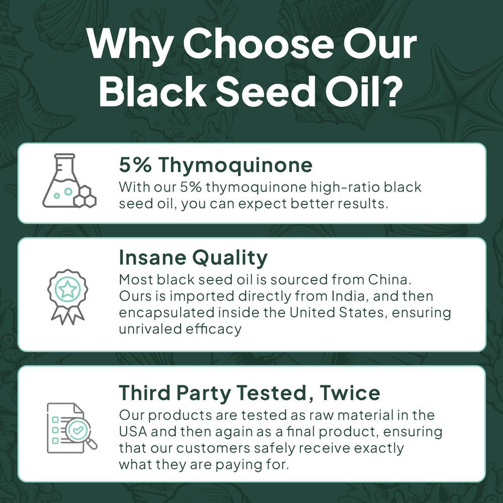 Organics Ocean label and supplement facts detail ensuring transparency and informed choice