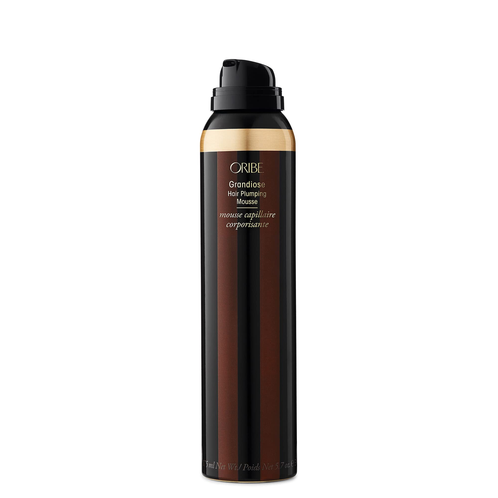 Oribe Grandiose mousse texture on hand illustrating lightweight hydration