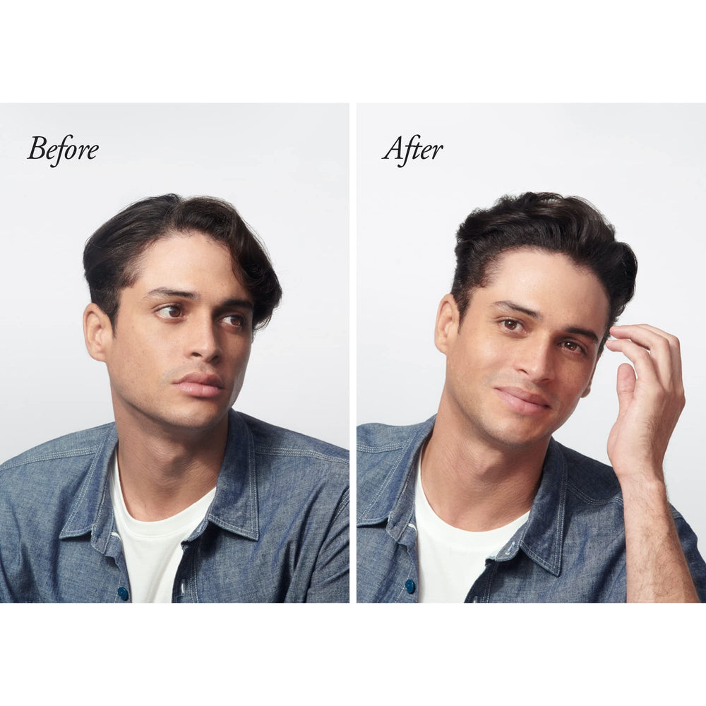 ORIBE styling in use on short layered hair showing defined texture and flexible hold