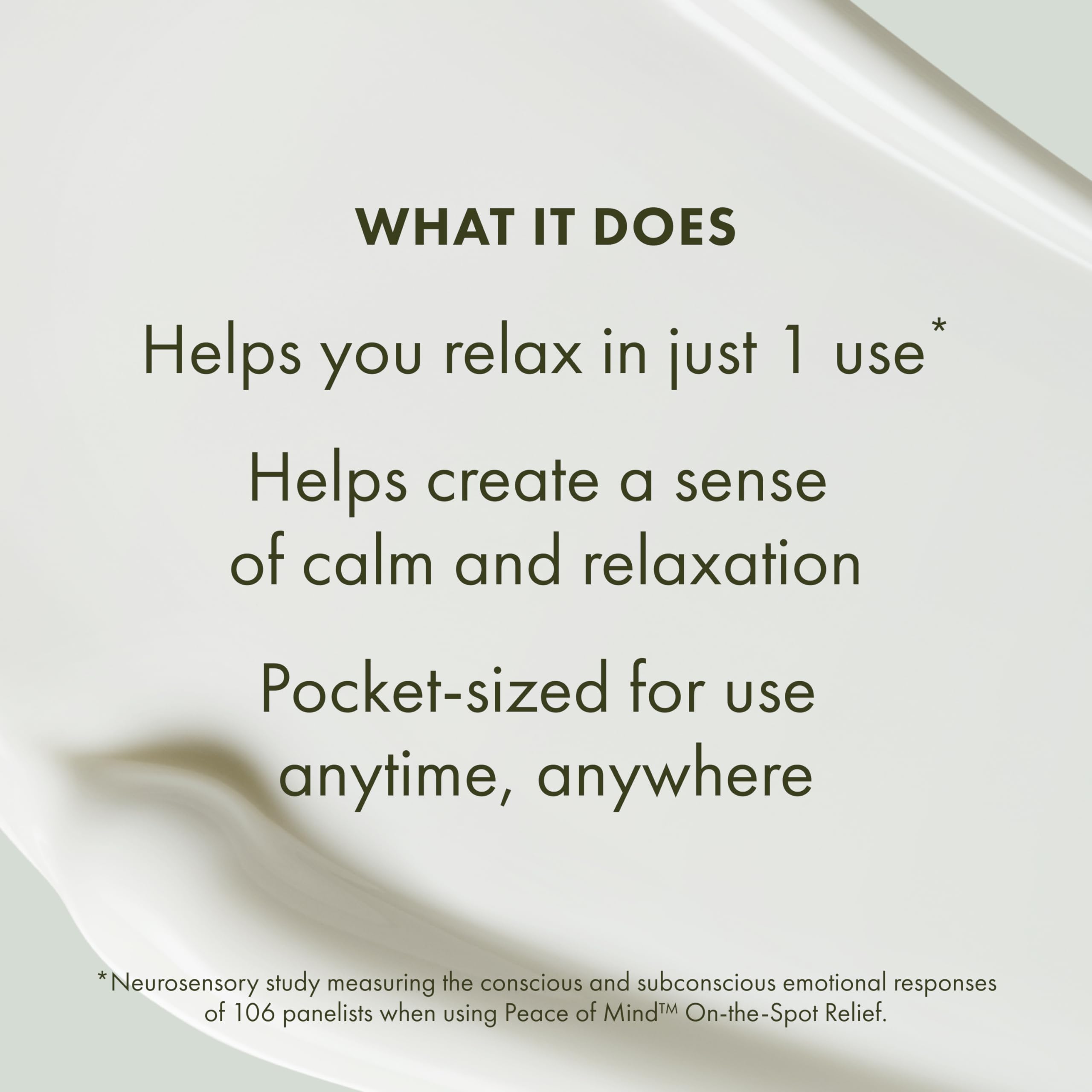 Origins Peace of Mind with basil, peppermint, eucalyptus highlighting natural-scent benefit