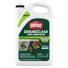 Ortho bottle front label showing product name and usage benefits