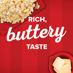 Orville Redenbacher's oil used in stovetop popper for even popping results