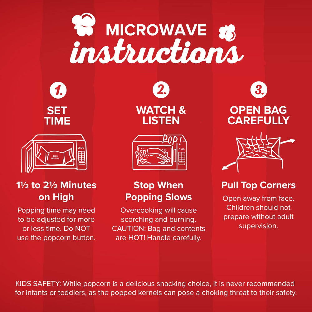 Orville Redenbacher's movie-night setting with popcorn offering shared enjoyment