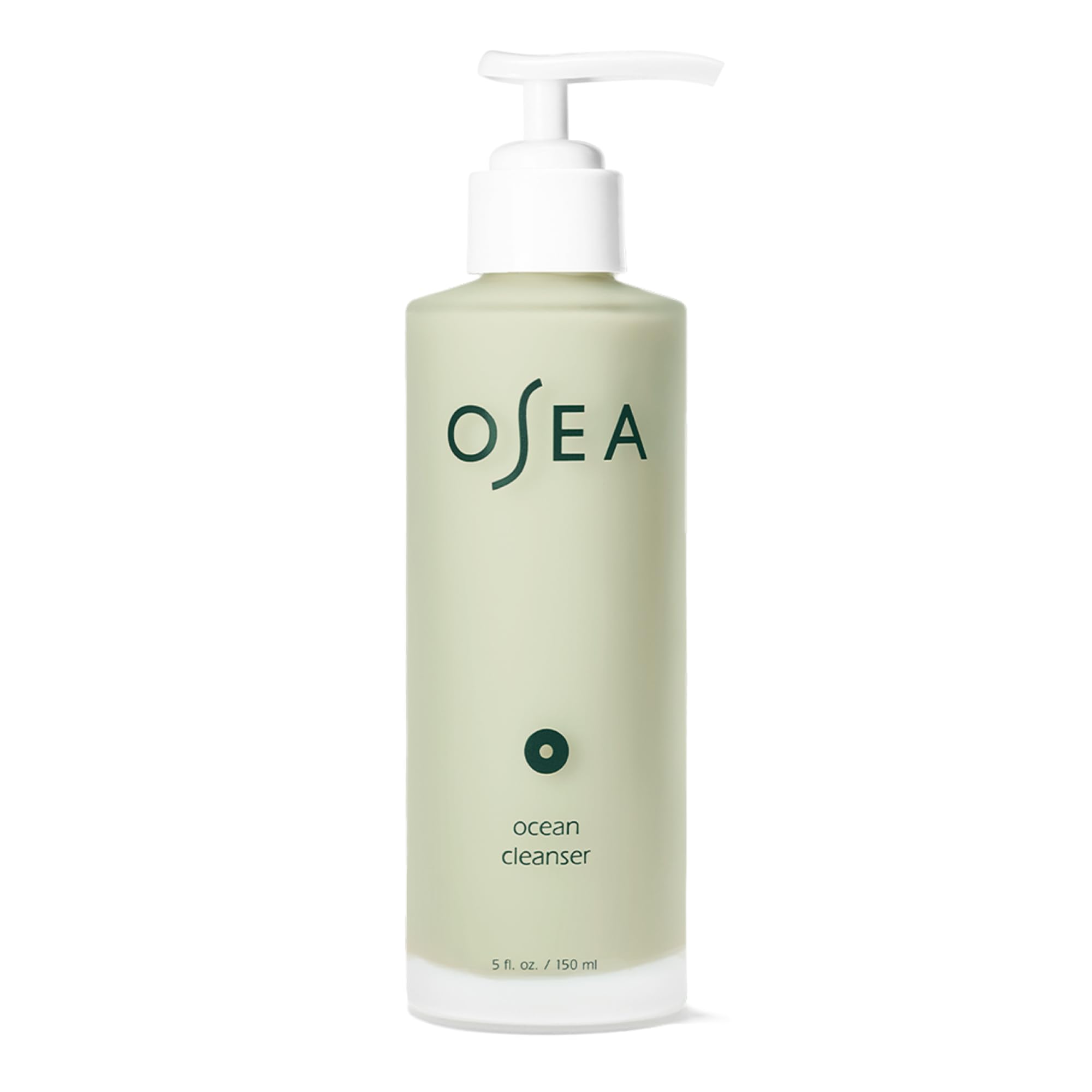 OSEA front bottle view showing clean packaging and brand benefit
