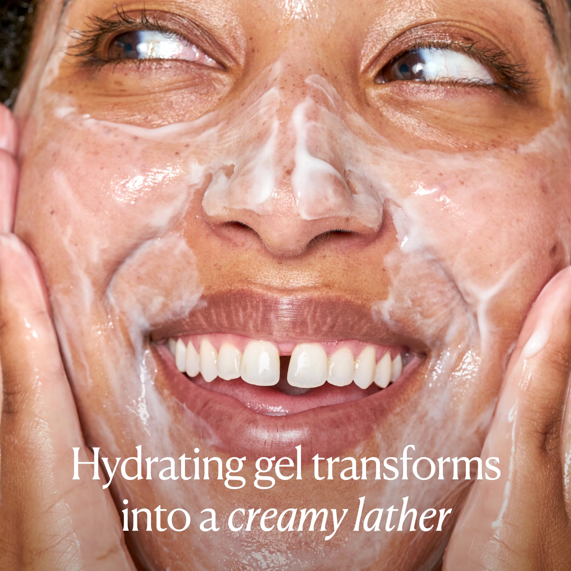 OSEA gel texture close-up showing smooth mineral-rich hydration benefit