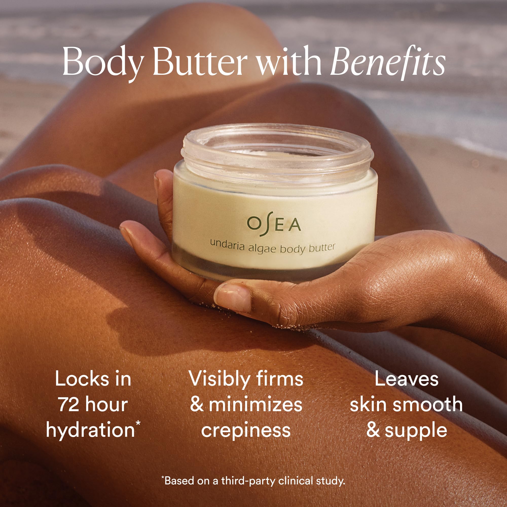 OSEA Undaria seaweed ingredient display highlighting antioxidant benefits