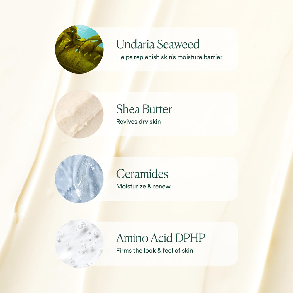 OSEA label close-up showing ingredient transparency and clean formulation