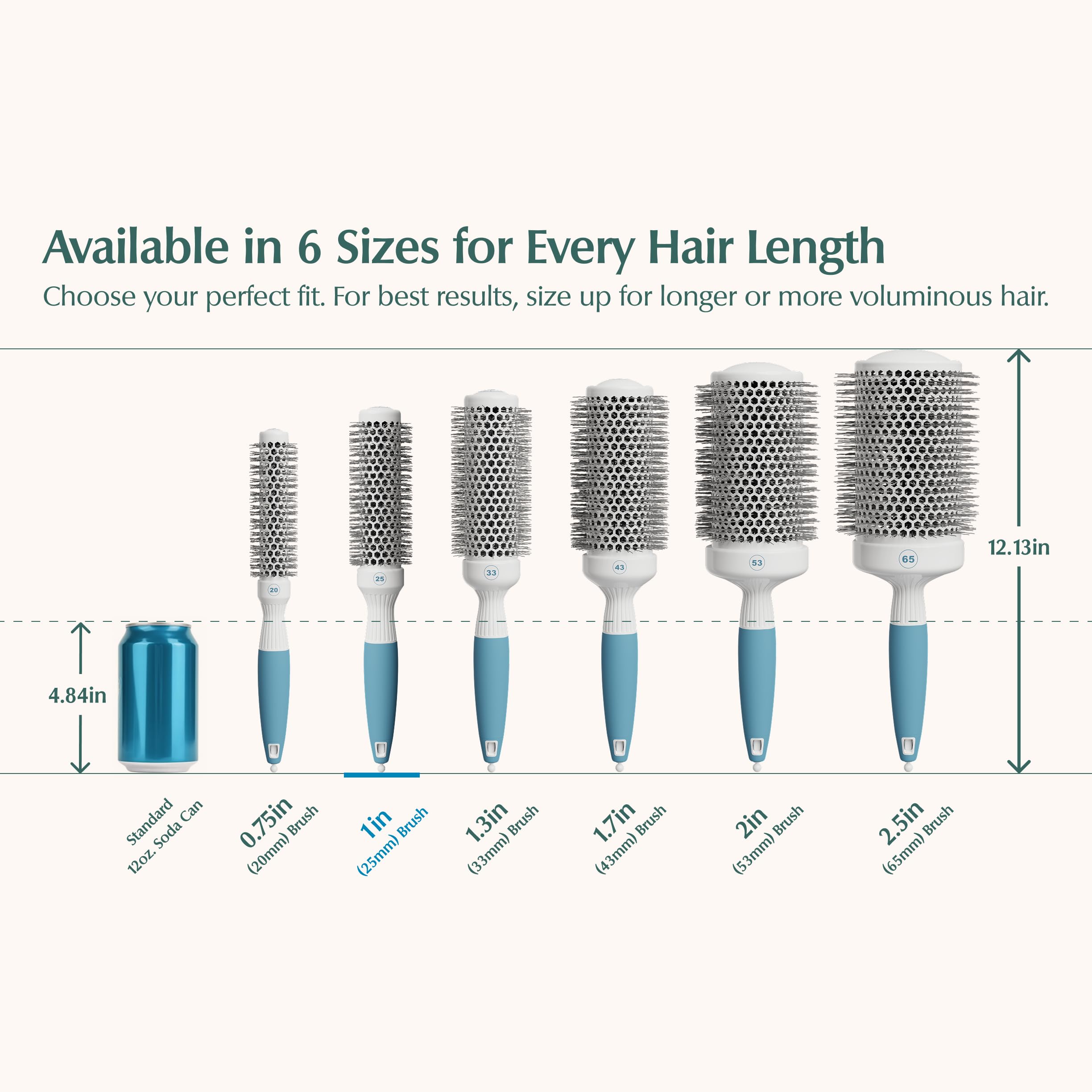 Osensia bristle tips detail showing polished ends that protect hair and reduce snagging