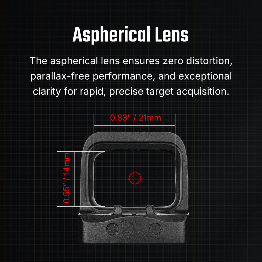 Osight SE mounted on slide showing compatibility and secure fit