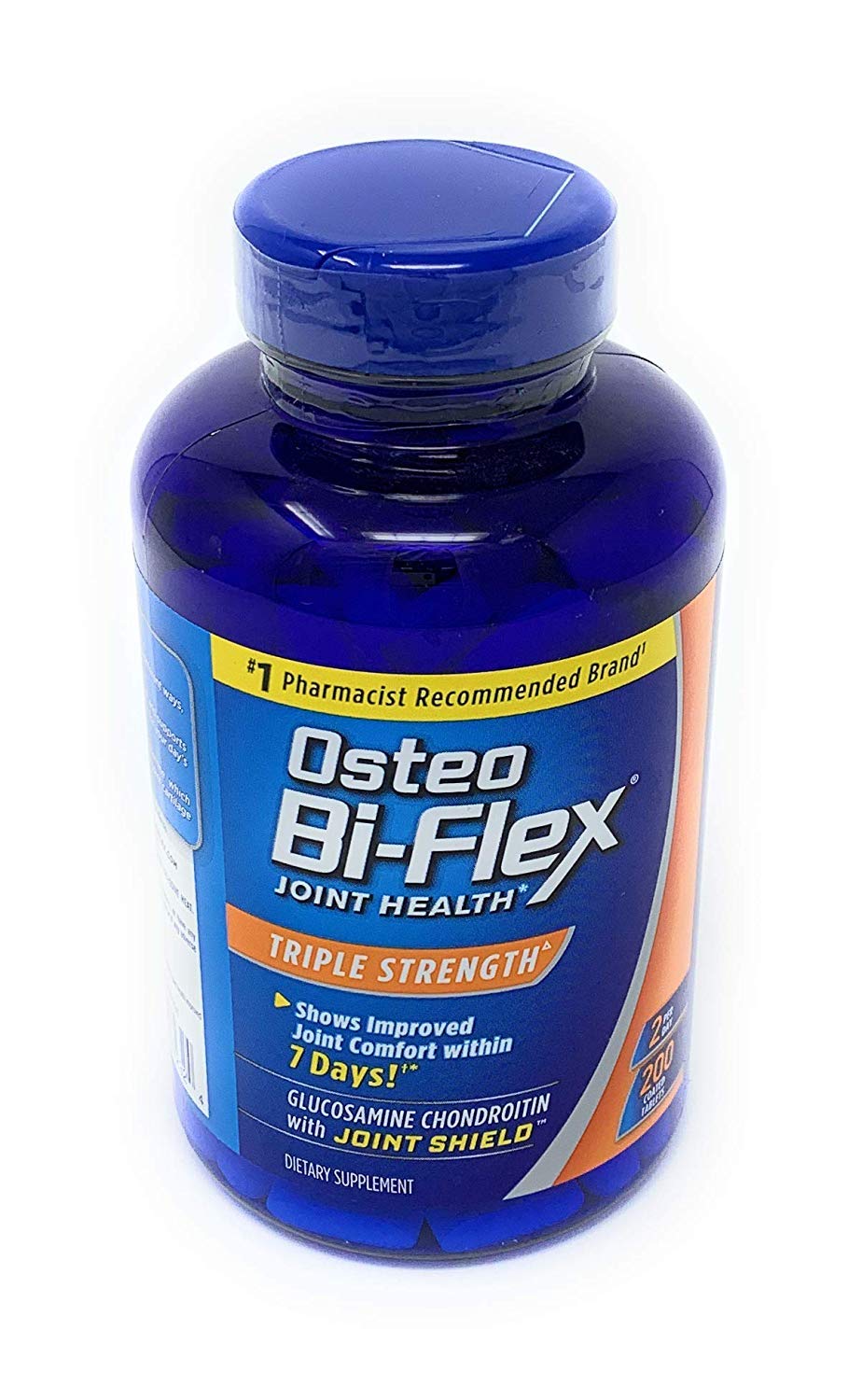 Osteo Bi-Flex front packaging showing bottle and label for sustained joint support