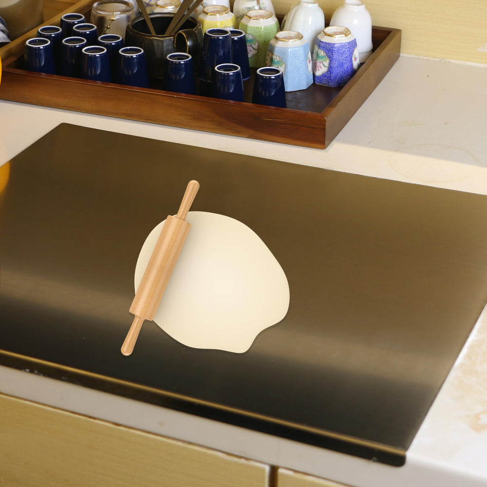 OTAVILEM cutting board in use chopping vegetables demonstrating stability and easy cleanup