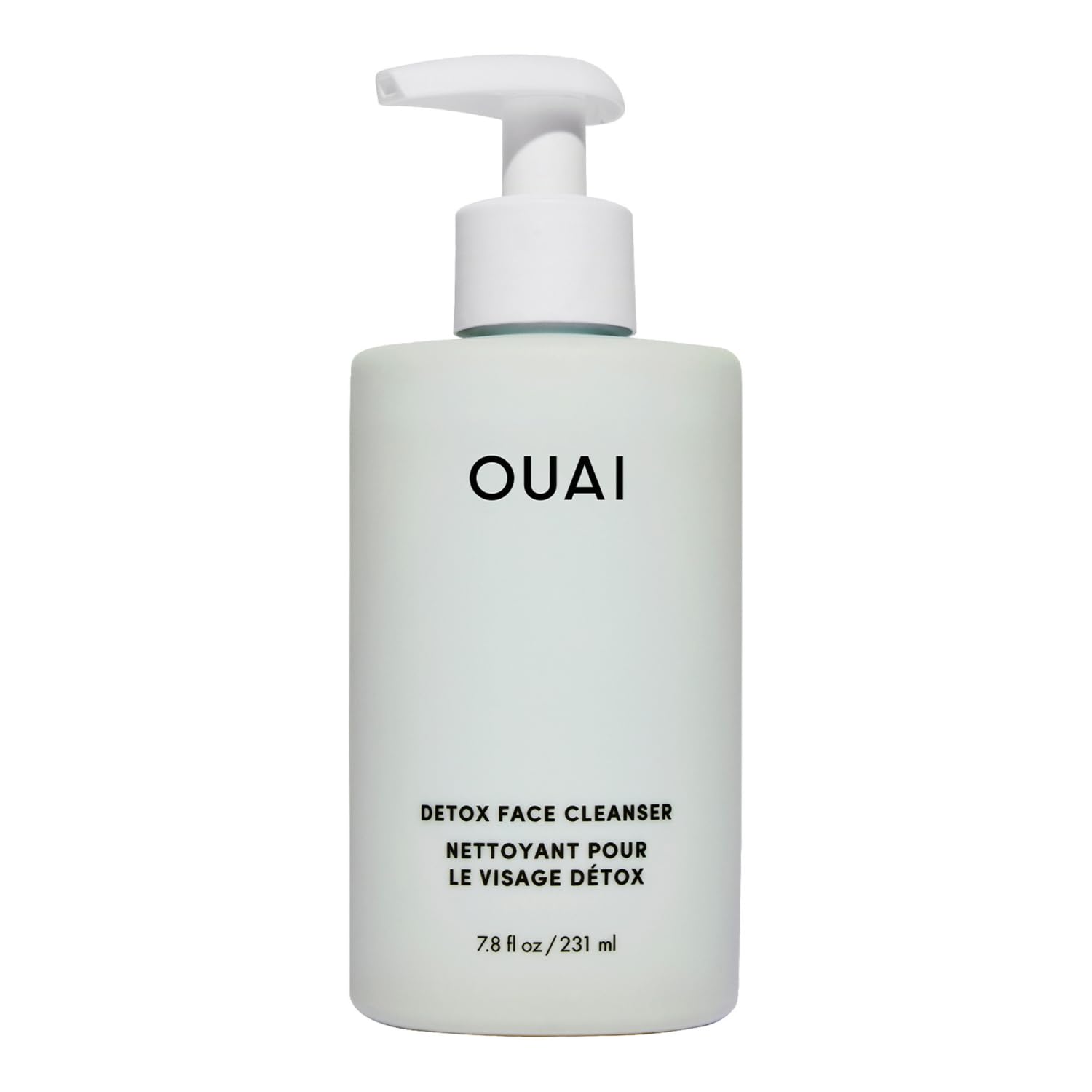 OUAI front bottle view showing clean packaging and clear branding benefit of recognition