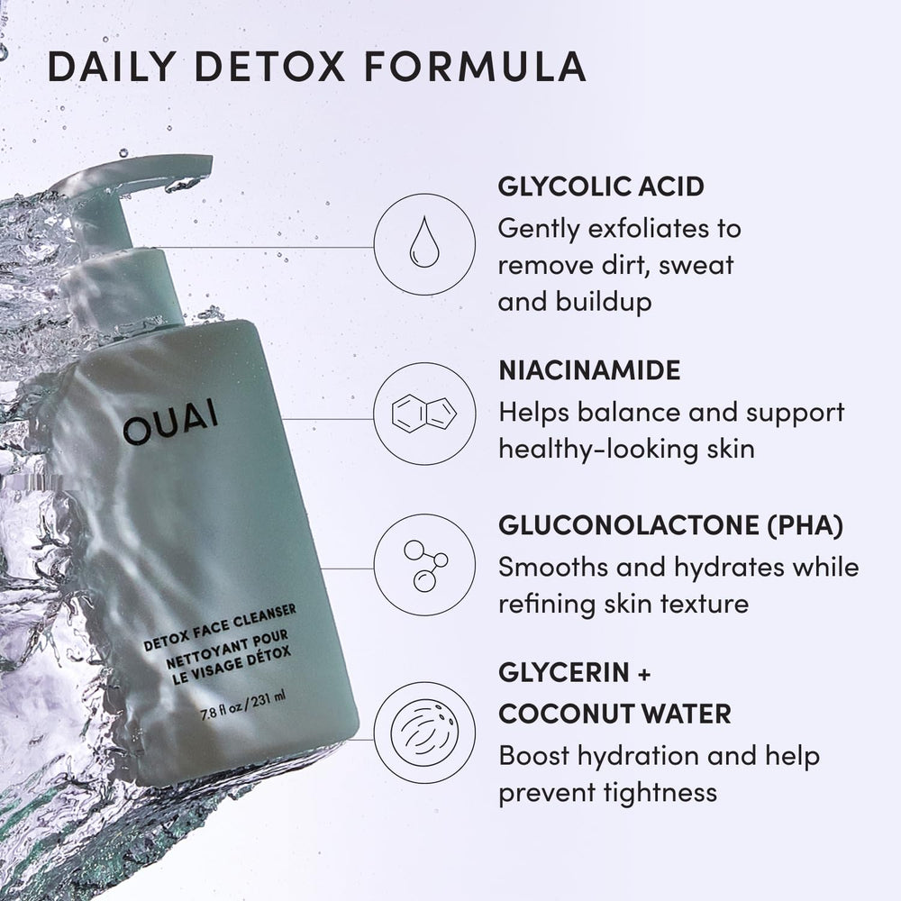 OUAI bottle with Cape Town scent notes evoking fresh fragrance benefit