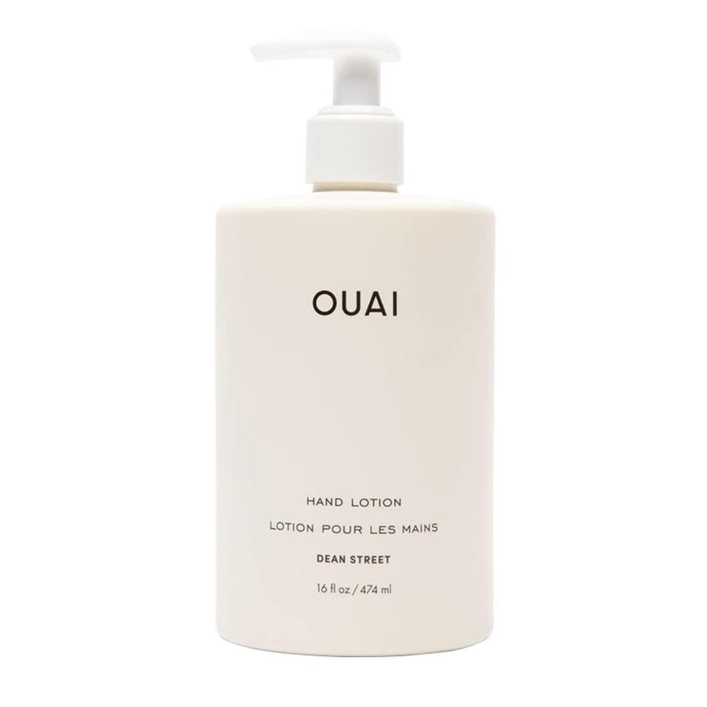 OUAI front bottle showing label and 16 fl oz size for practical refill benefit