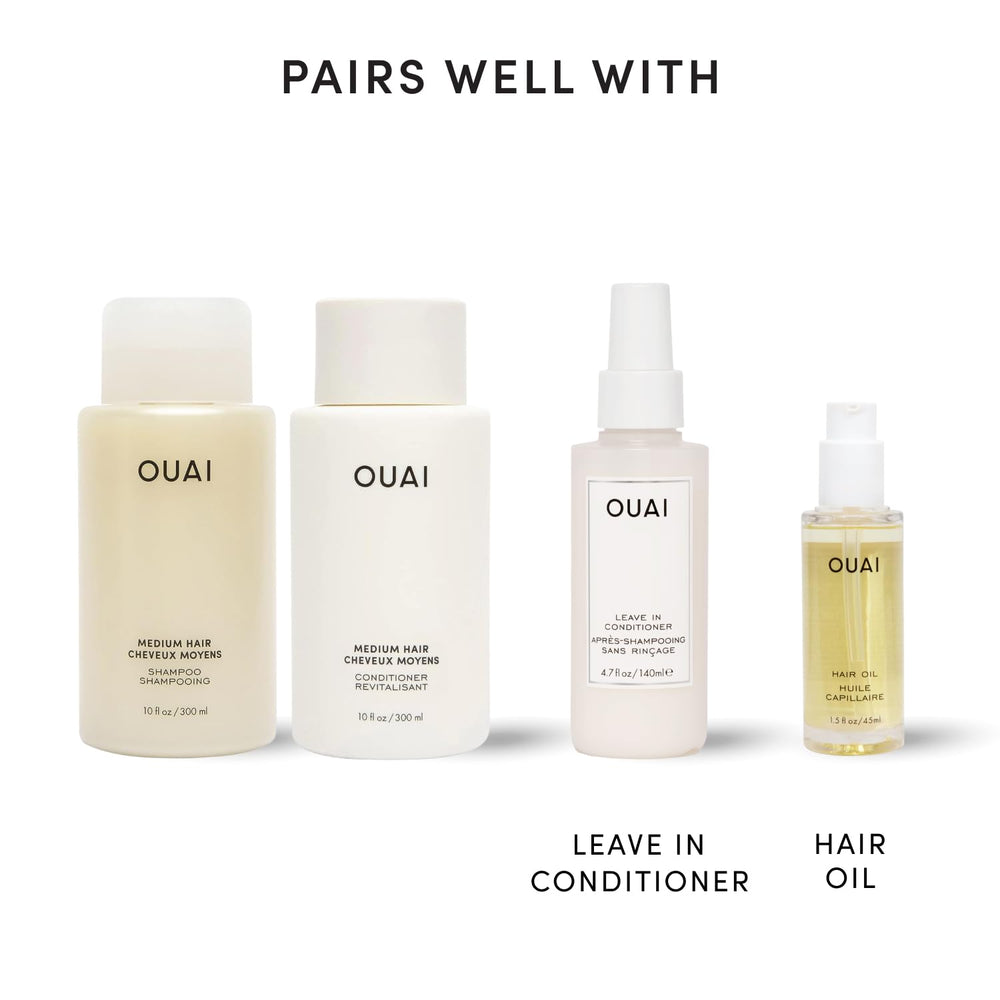 OUAI label detail with ingredients list supporting informed product choices