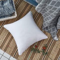 Oubonun close-up of 100% cotton cover weave highlighting breathable texture benefit