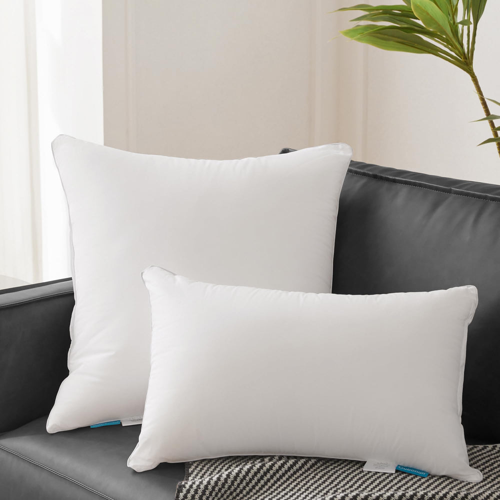 Oubonun used on office chair providing lower-back support and posture aid